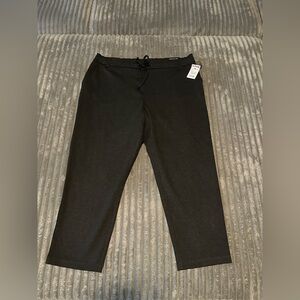 Jones New York pull on pants. Dark acid wash gray. Size 2x NWT
